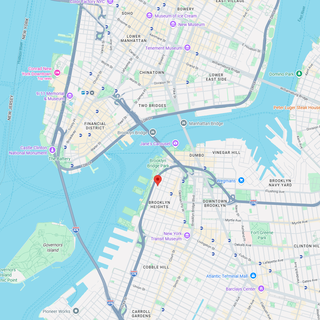 Map to 119 Columbia Heights