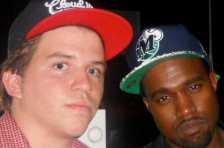 Sean Lynch with Kanye West